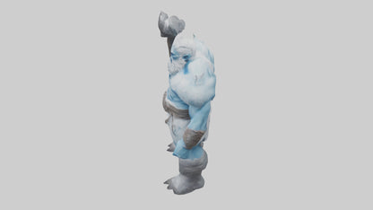 3D model Frost Giant model VR / AR / low-poly