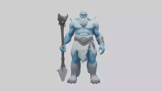 3D model Frost Giant model VR / AR / low-poly