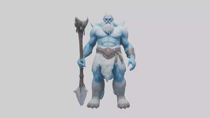 3D model Frost Giant model VR / AR / low-poly
