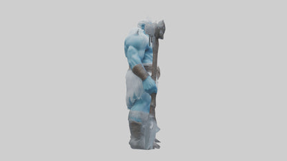 3D model Frost Giant model VR / AR / low-poly