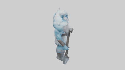 3D model Frost Giant model VR / AR / low-poly