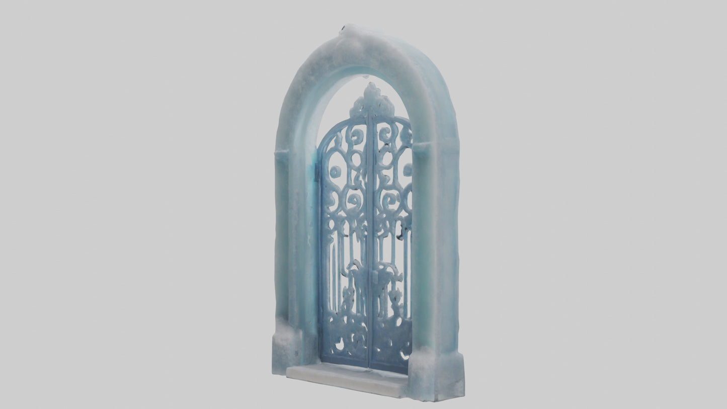 Frostcovered Gate model 3D model