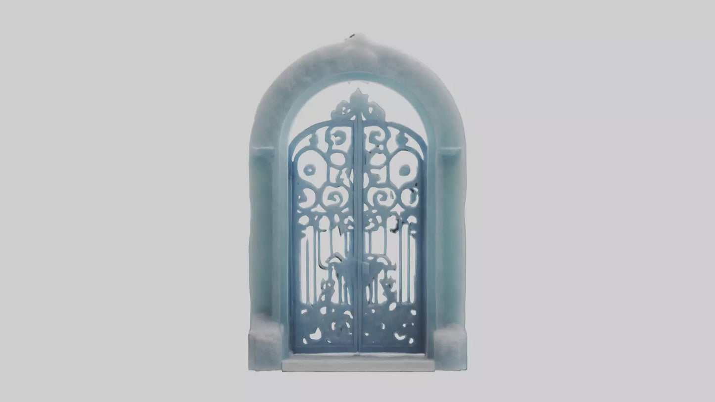 Frostcovered Gate model 3D model
