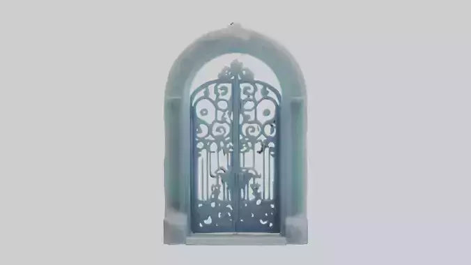 Frostcovered Gate model 3D model