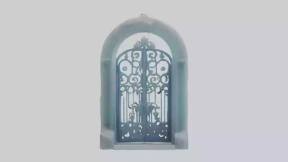Frostcovered Gate model 3D model