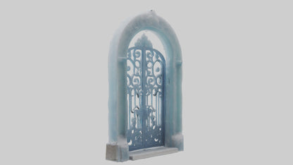 Frostcovered Gate model 3D model