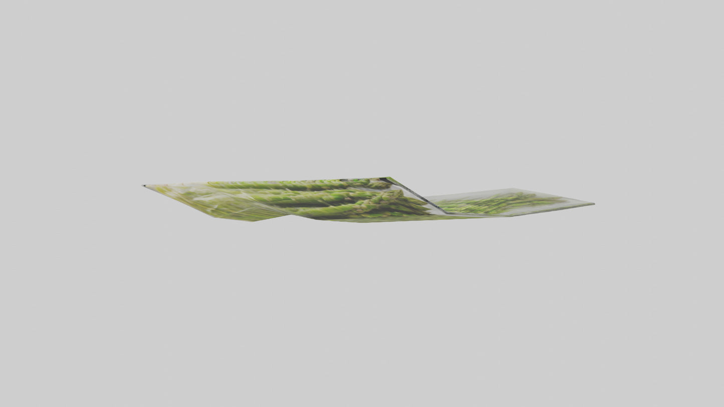 Frozen Asparagus Pack model VR / AR / low-poly