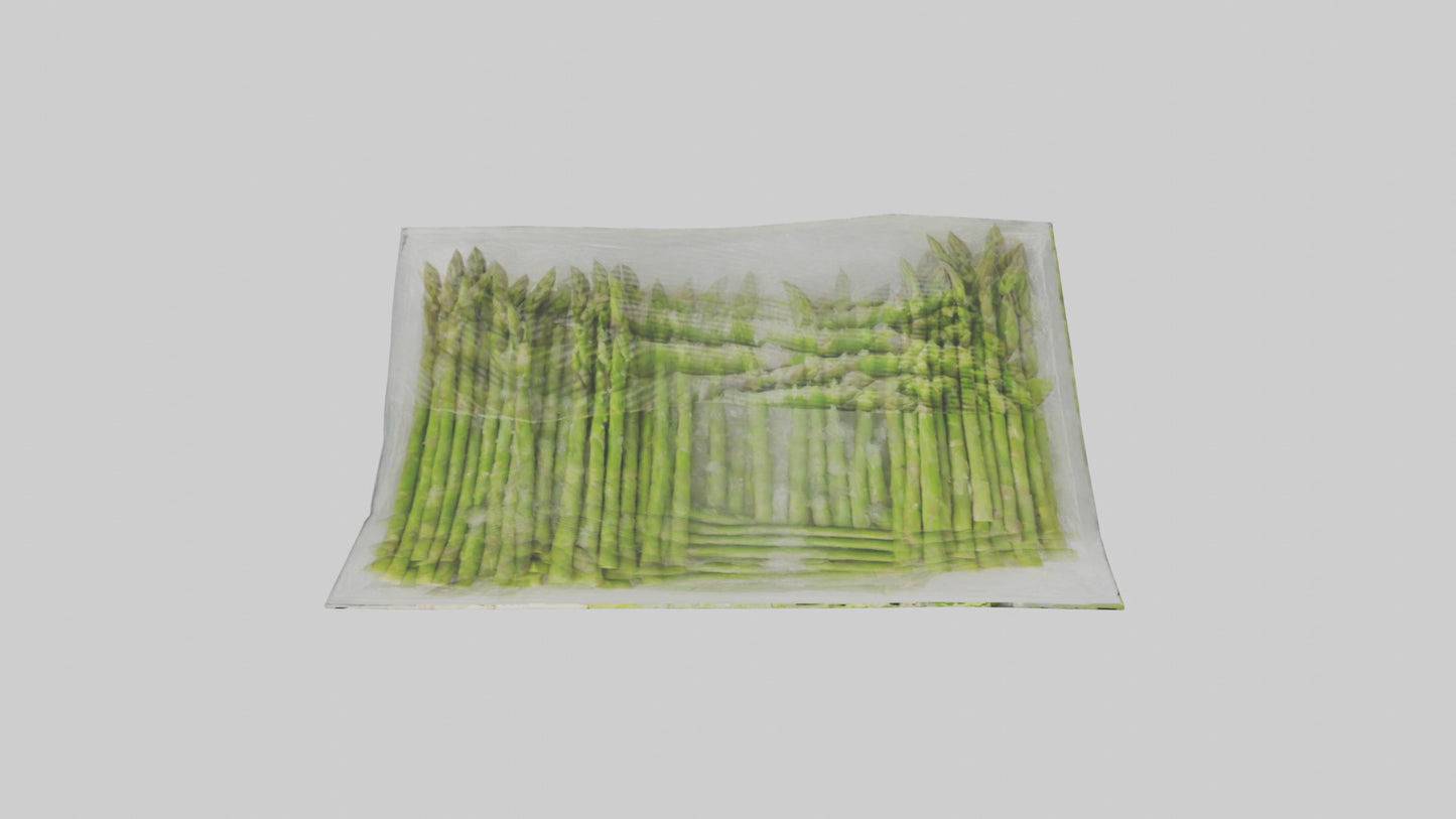 Frozen Asparagus Pack model VR / AR / low-poly