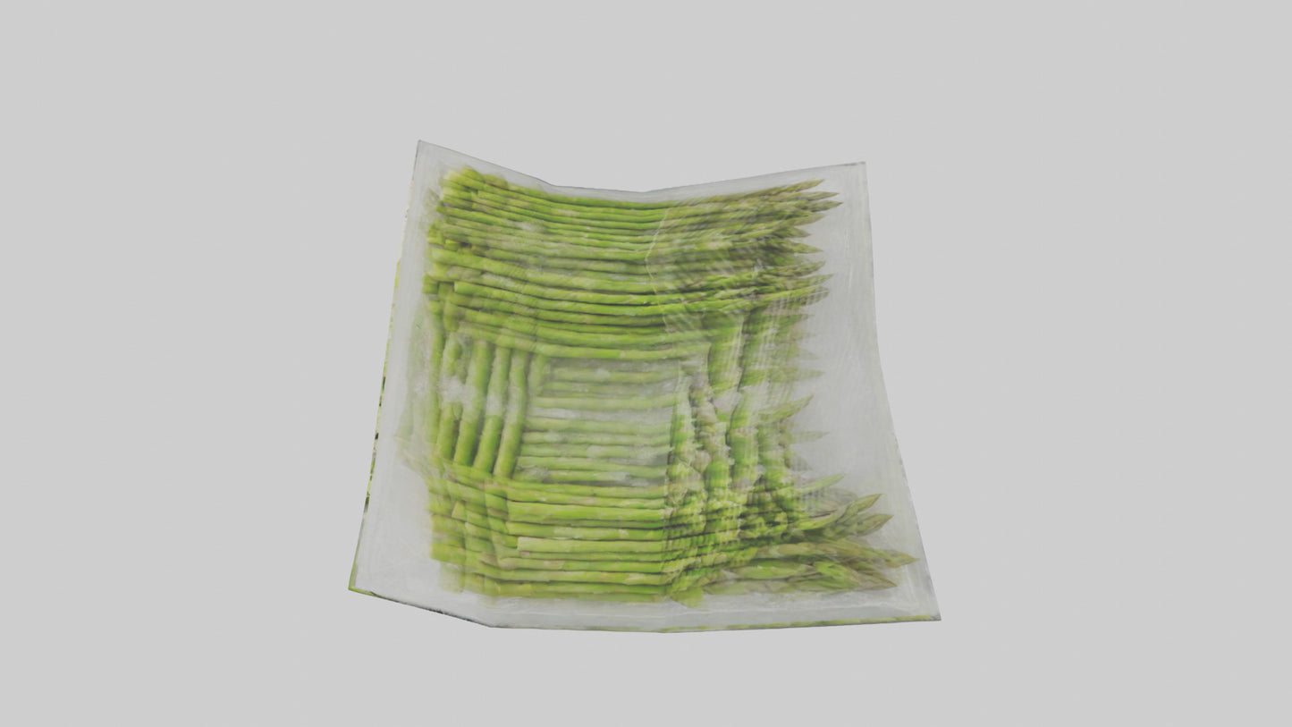 Frozen Asparagus Pack model VR / AR / low-poly