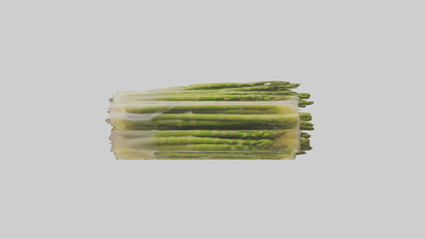 Frozen Asparagus Pack model 3D model