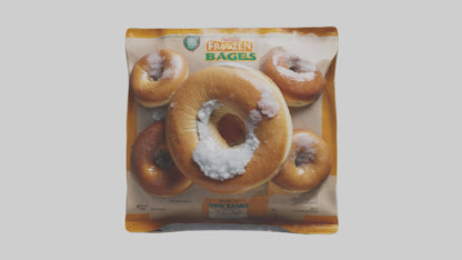 Frozen Bagels Pack model VR / AR / low-poly