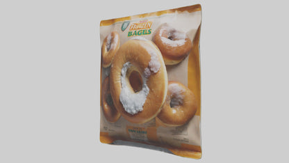 Frozen Bagels Pack model VR / AR / low-poly