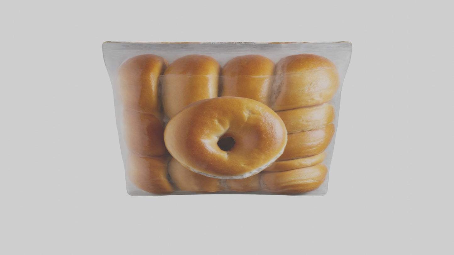 Frozen Bagels Pack model VR / AR / low-poly