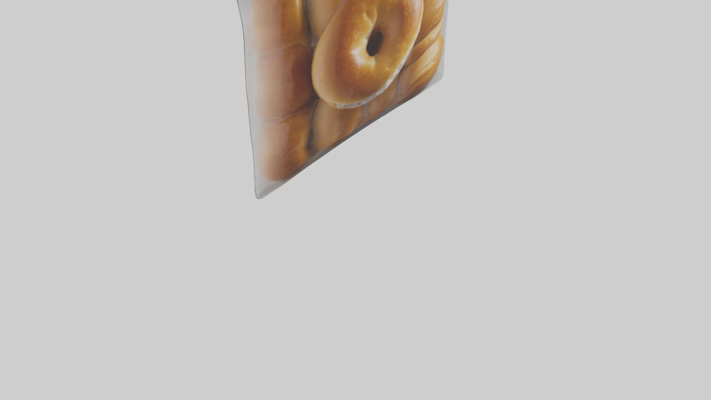 Frozen Bagels Pack model VR / AR / low-poly