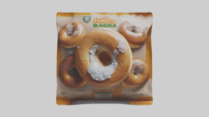 Frozen Bagels Pack model VR / AR / low-poly