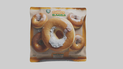 Frozen Bagels Pack model VR / AR / low-poly