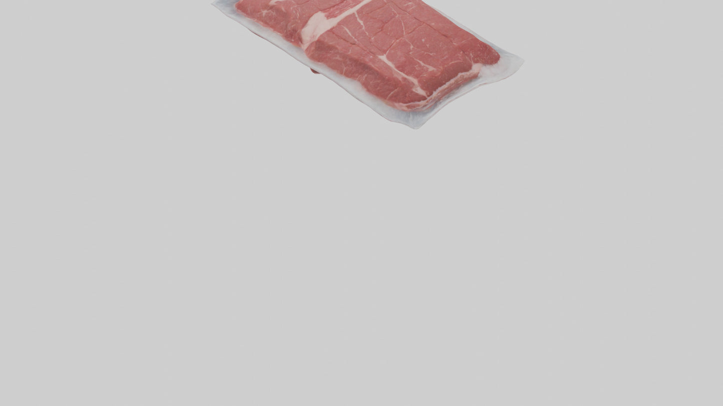 Frozen Beef Pack model VR / AR / low-poly