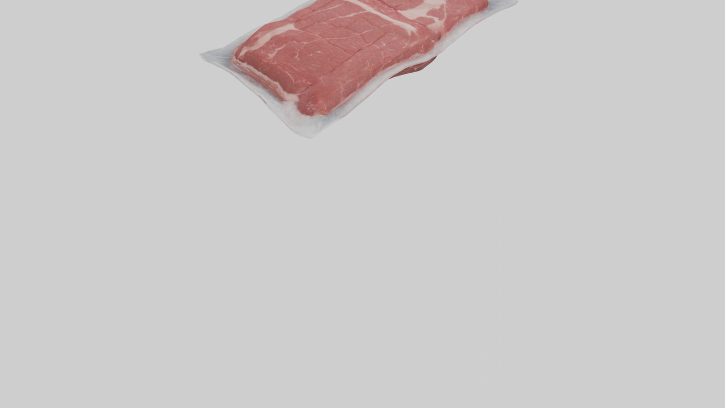 Frozen Beef Pack model VR / AR / low-poly