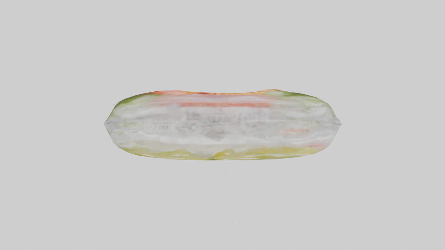 Frozen Bell Peppers Pack model 3D model