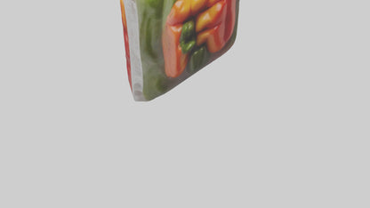 Frozen Bell Peppers Pack model 3D model