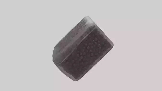 Frozen Blackberries Pack model VR / AR / low-poly