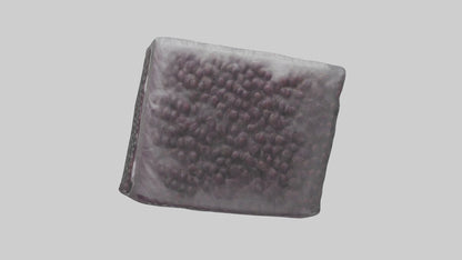 Frozen Blackberries Pack model VR / AR / low-poly