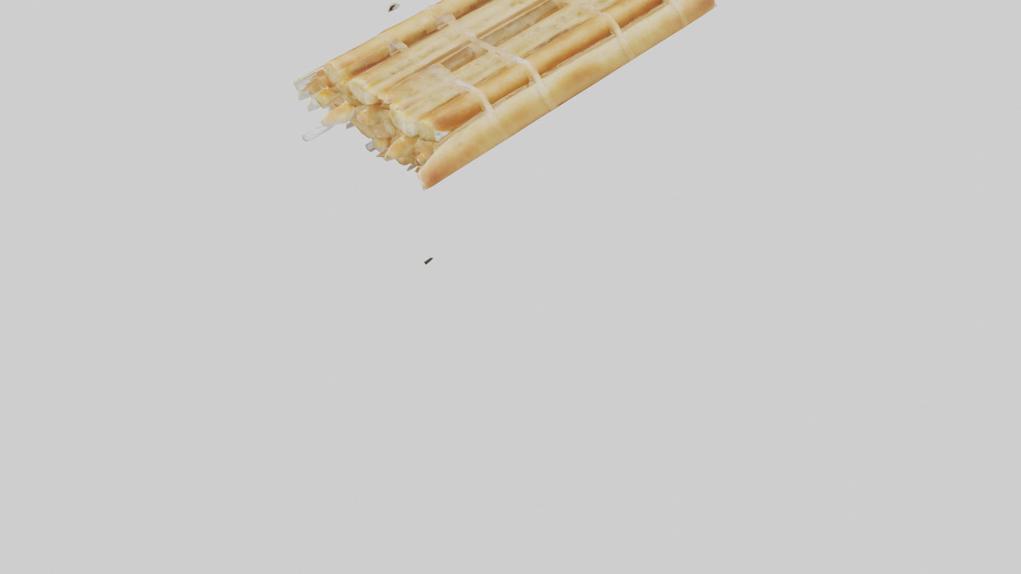 Frozen Breadsticks Pack model 3D model