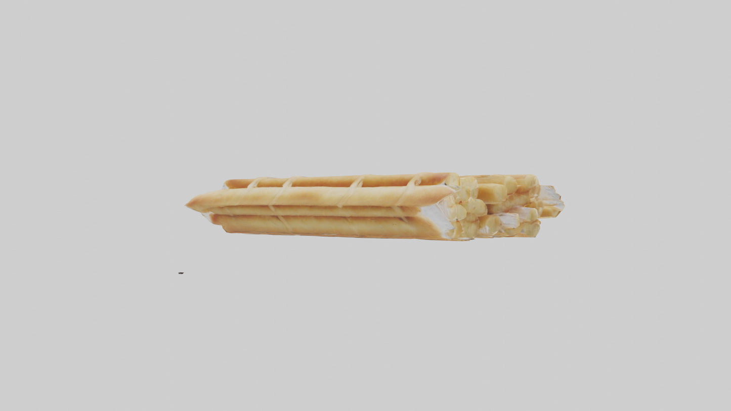 Frozen Breadsticks Pack model 3D model