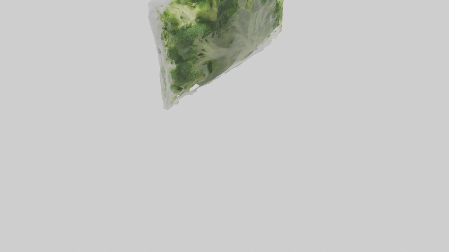 Frozen Broccoli Pack model VR / AR / low-poly