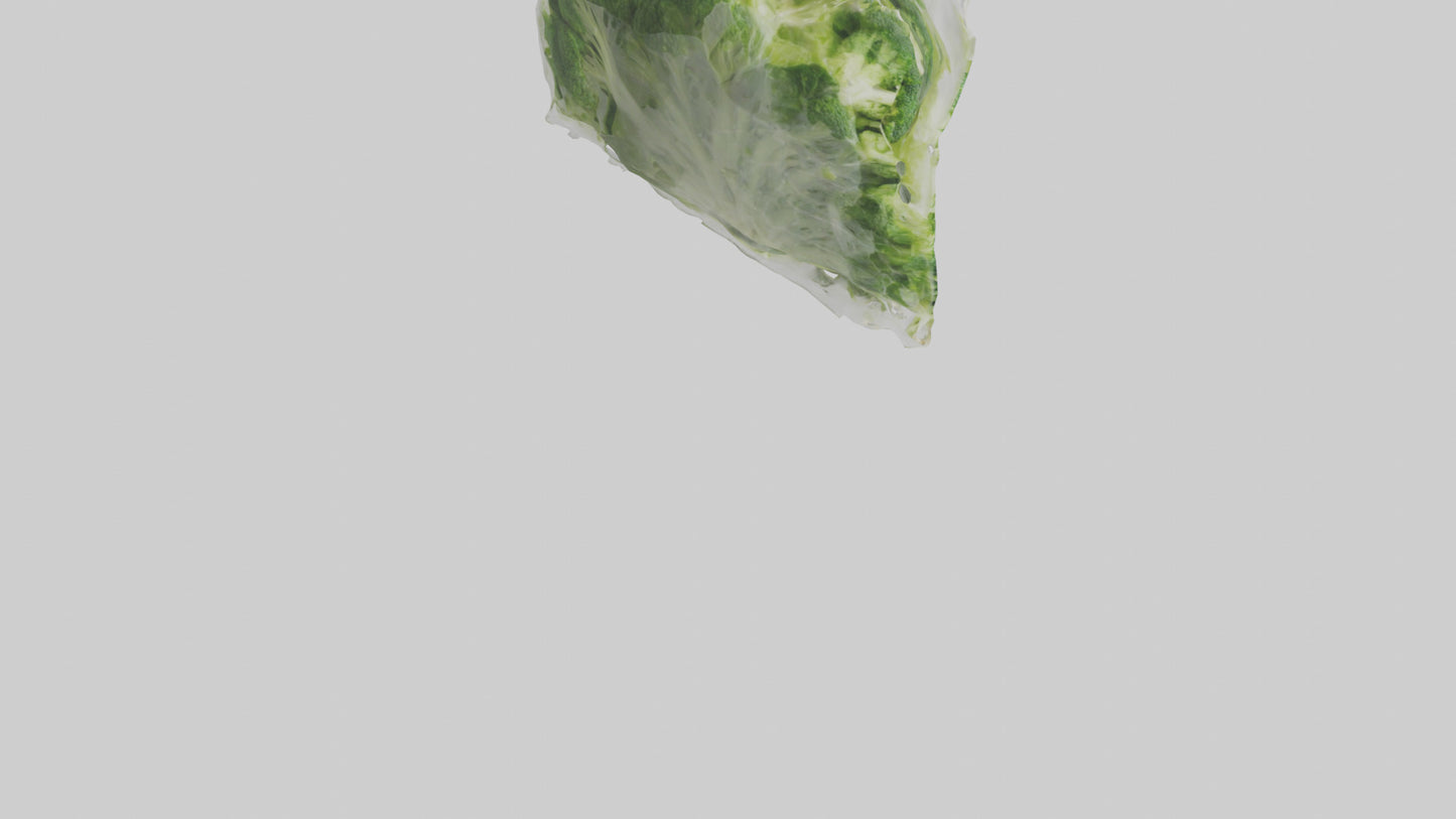 Frozen Broccoli Pack model VR / AR / low-poly
