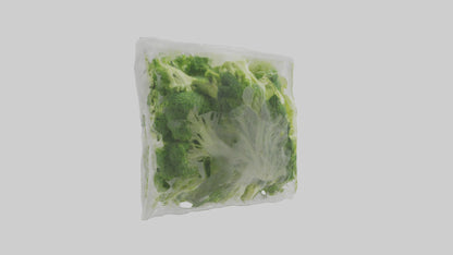 Frozen Broccoli Pack model VR / AR / low-poly