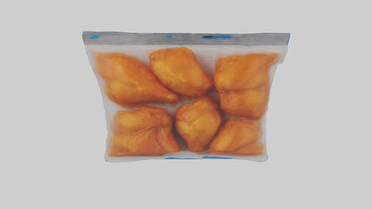 Frozen Buffalo Wings Pack model 3D model