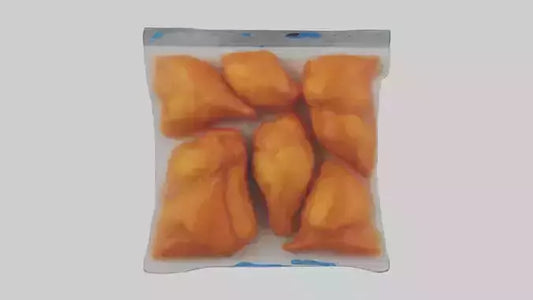 Frozen Buffalo Wings Pack model 3D model