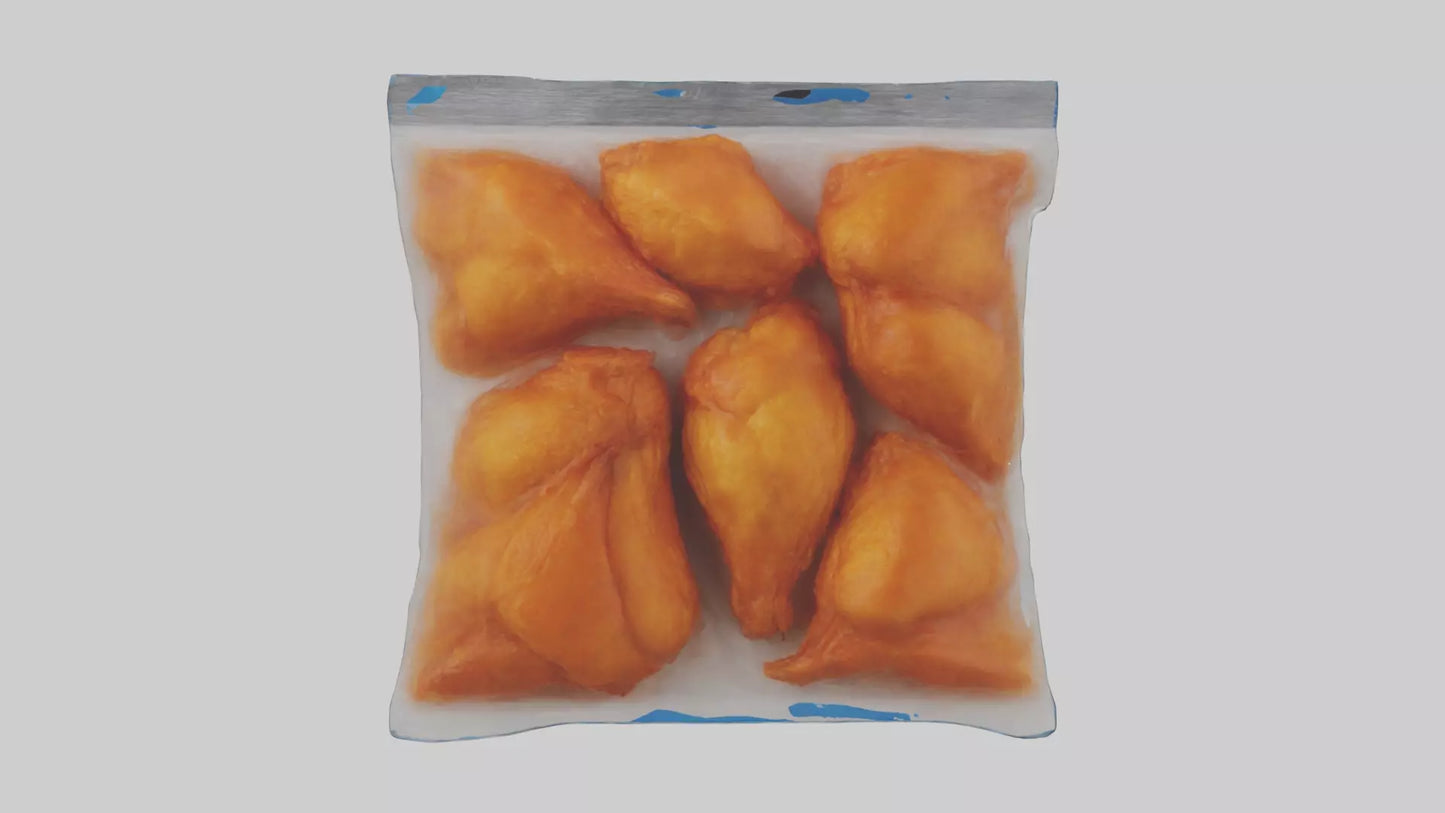 Frozen Buffalo Wings Pack model 3D model