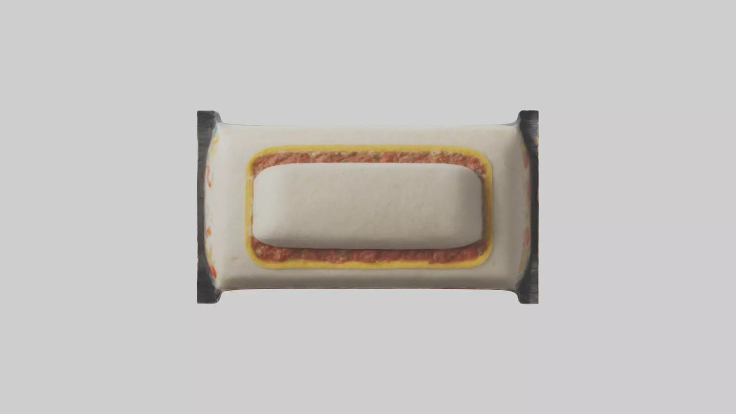 Frozen Burritos Pack model 3D model