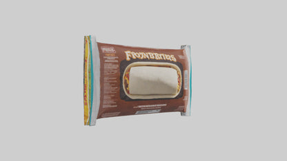 Frozen Burritos Pack model 3D model
