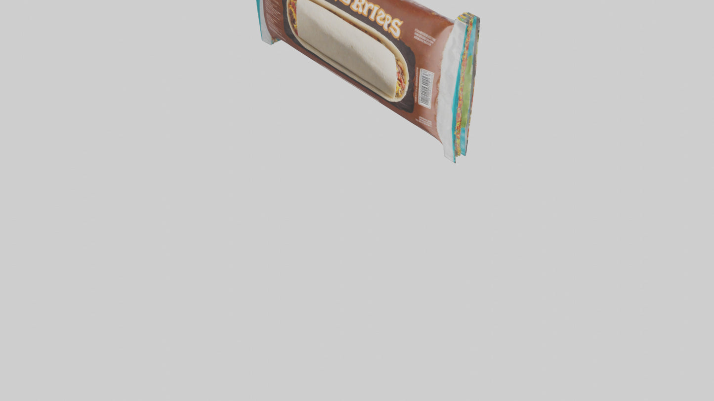 Frozen Burritos Pack model 3D model