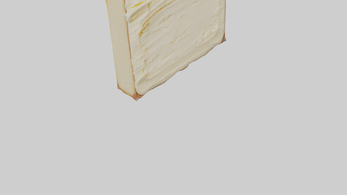 Frozen Cheesecake Pack model VR / AR / low-poly