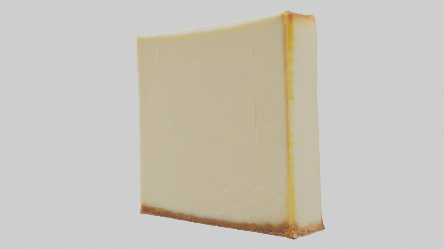 Frozen Cheesecake Pack model VR / AR / low-poly