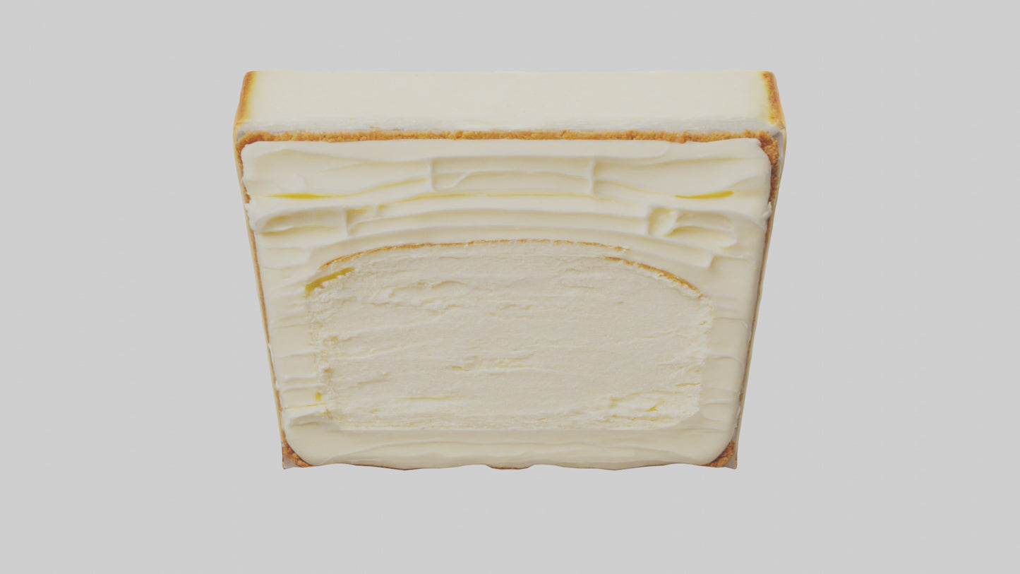 Frozen Cheesecake Pack model VR / AR / low-poly