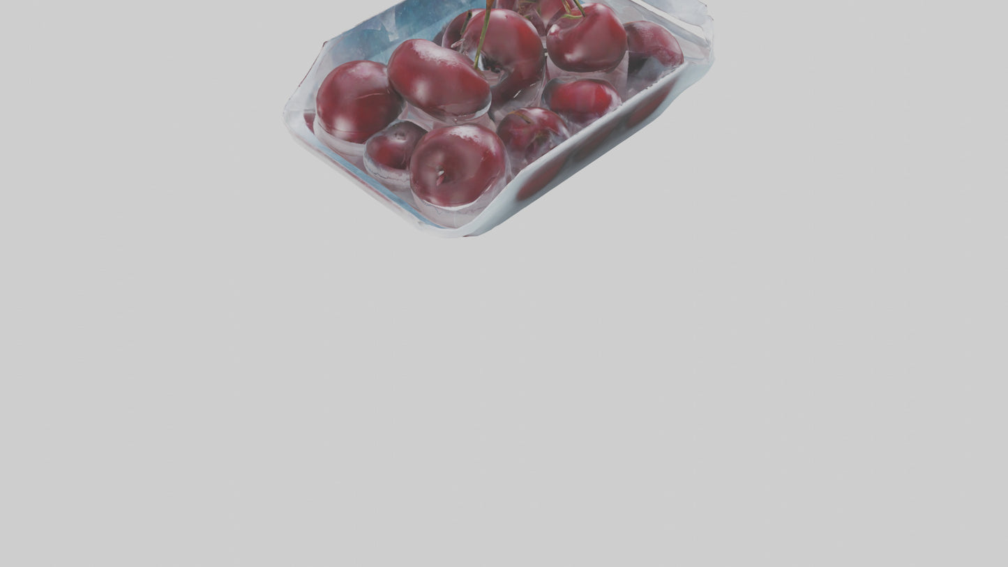 Frozen Cherries Pack model 3D model