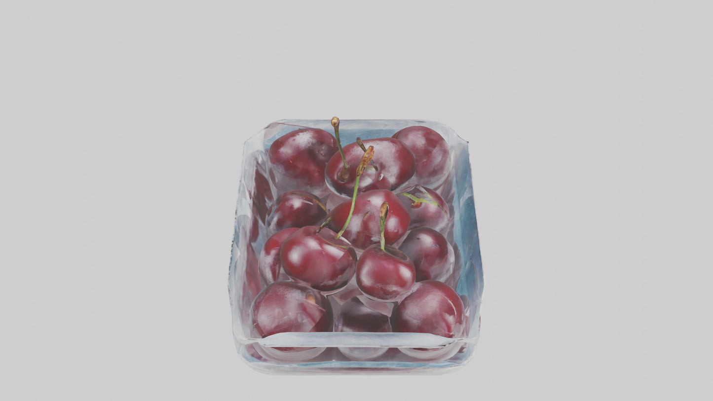 Frozen Cherries Pack model 3D model