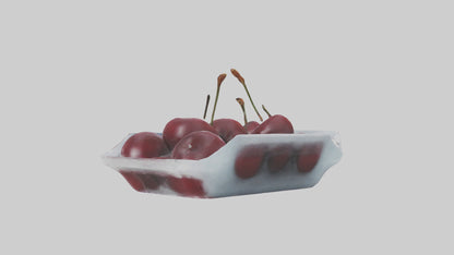 Frozen Cherries Pack model 3D model