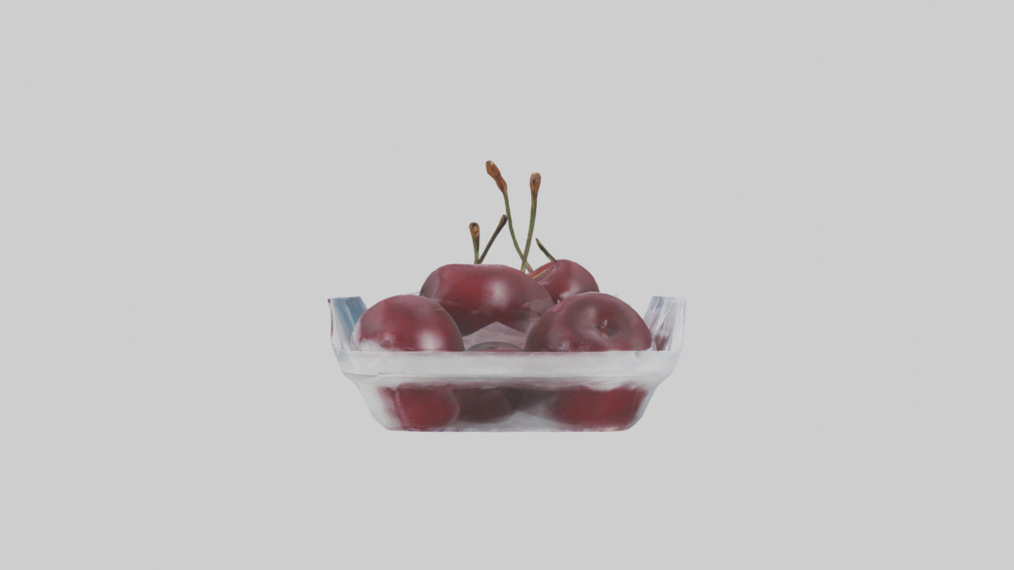 Frozen Cherries Pack model 3D model