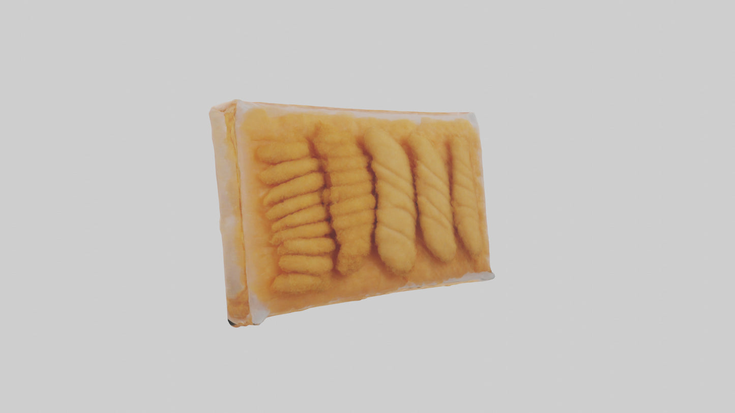 Frozen Chicken Tenders Pack model 3D model