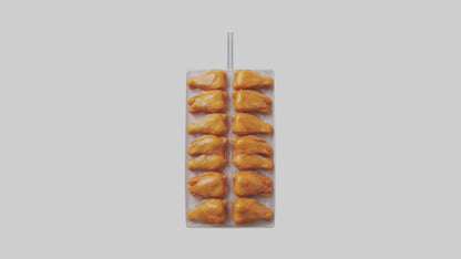 Frozen Chicken Wings Pack model 3D model