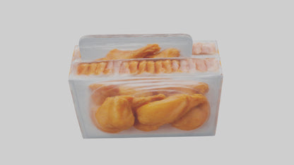Frozen Chicken Wings Pack model 3D model