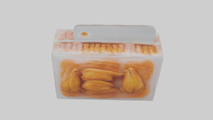 Frozen Chicken Wings Pack model 3D model