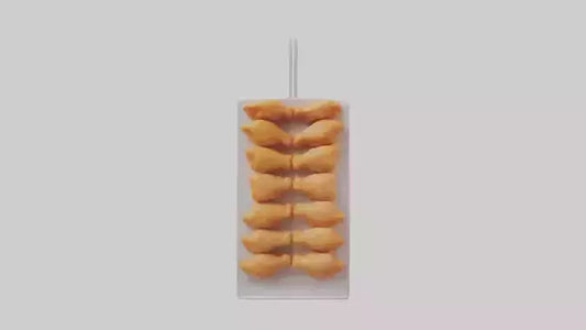Frozen Chicken Wings Pack model 3D model
