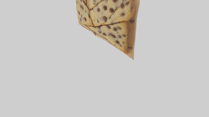 Frozen Chocolate Chip Cookies Pack model 3D model